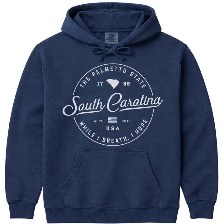 State of South Carolina Hoodie SC Sweatshirt - Navy