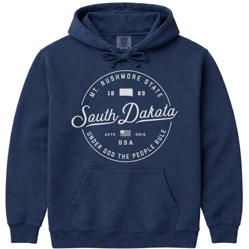 State of South Dakota Hoodie Sweatshirt