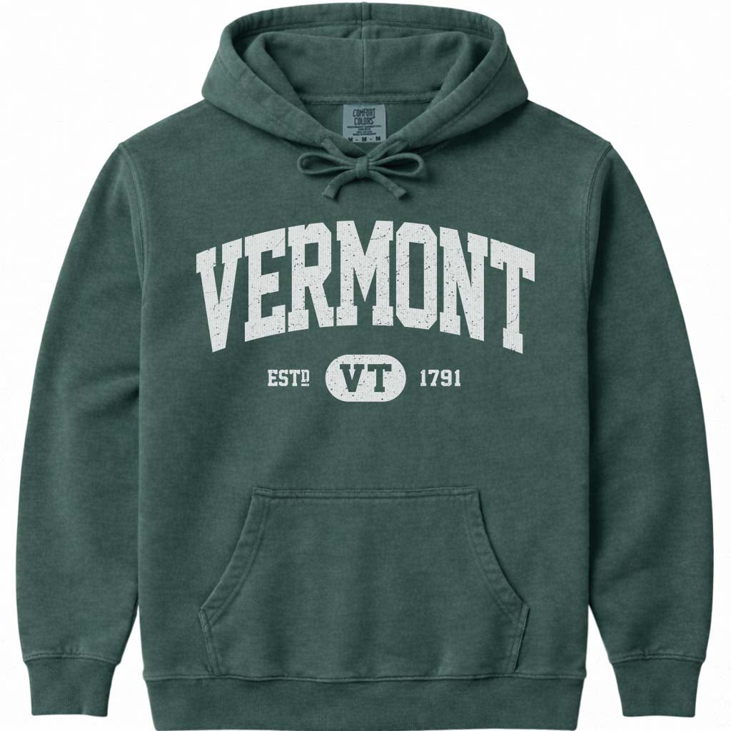 State of Vermont Sweatshirt - Blue Spruce