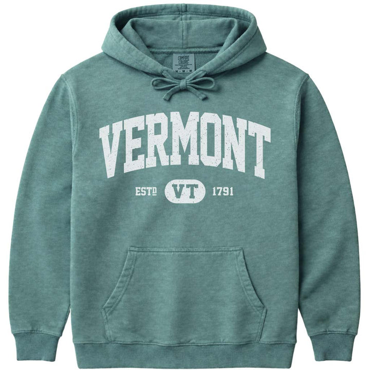 State of Vermont Sweatshirt - Light Green