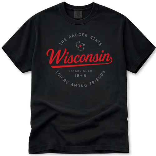 State of Wisconsin Vacation T Shirt