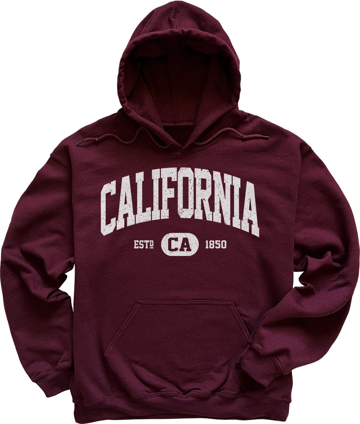 Maroon State of California Sweatshirt