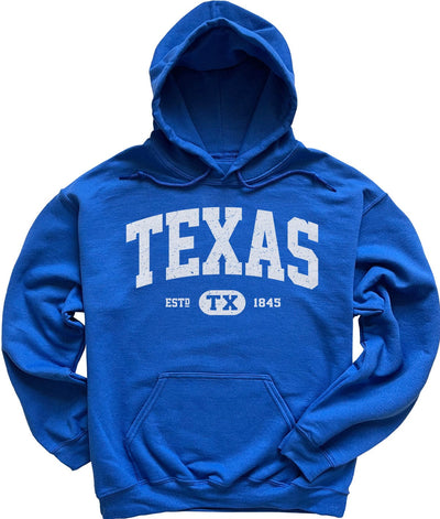 Royal Blue State of Texas Sweatshirt