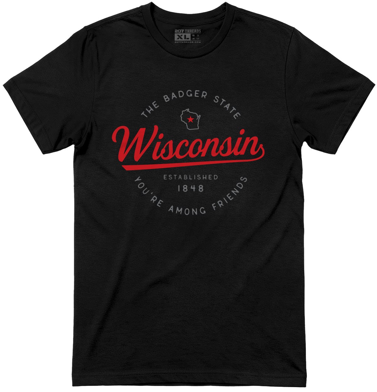 State of Wisconsin Vacation T-Shirt