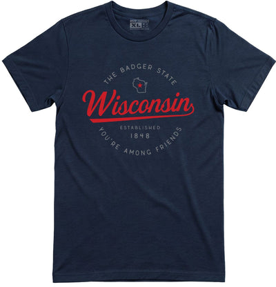 State of Wisconsin T-Shirt