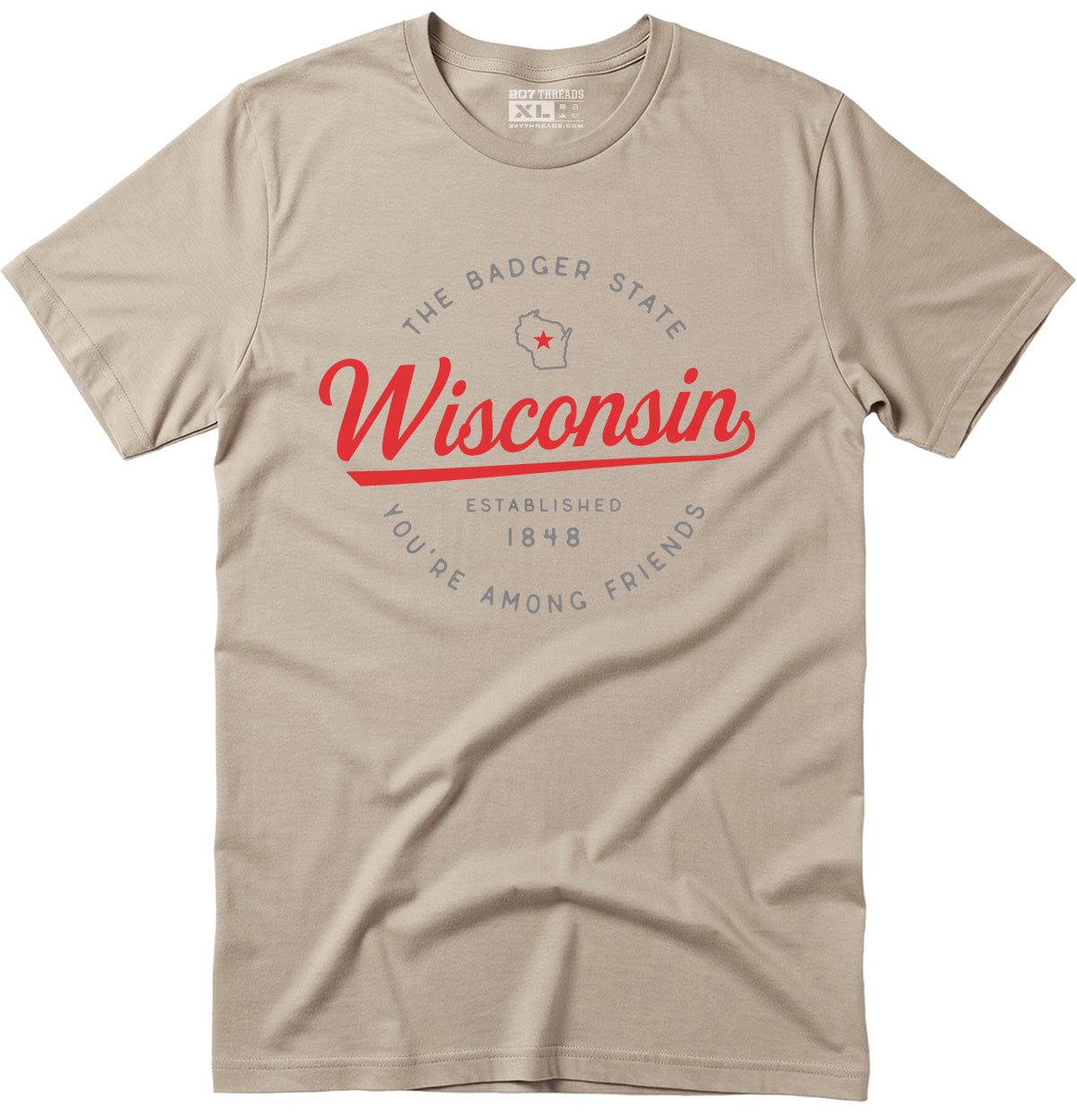 State of Wisconsin Vacation T-Shirt