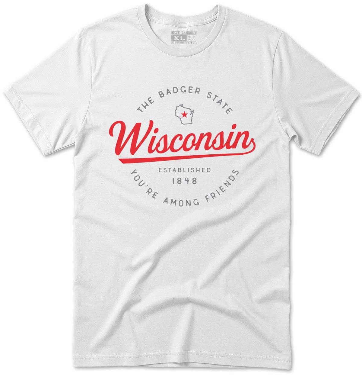 State of Wisconsin Vacation T-Shirt