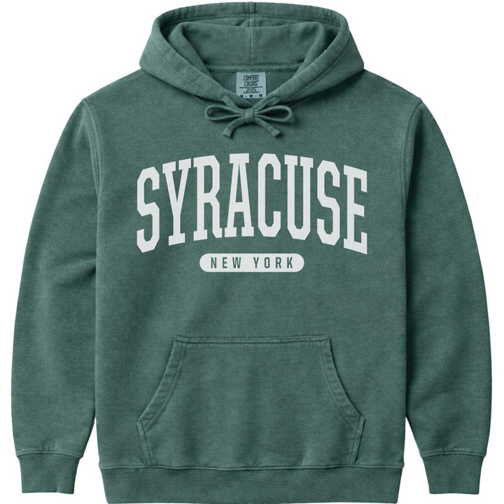 Syracuse New York Hoodie - Blue Spruce