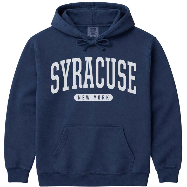 Syracuse New York Hoodie - Navy