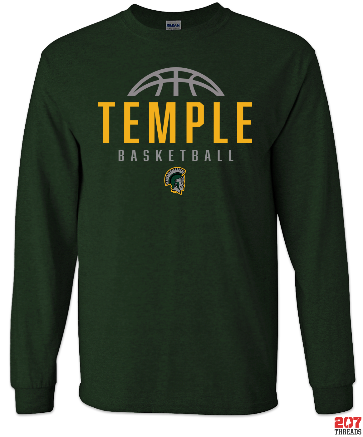 Temple Basketball Long Sleeve Shirt