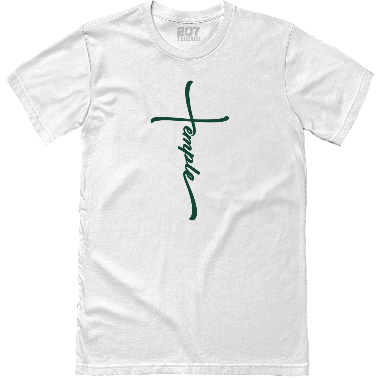 Temple Academy Cross Script Unisex T-Shirt