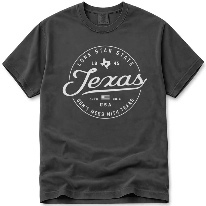 State of Texas T Shirt - Pepper
