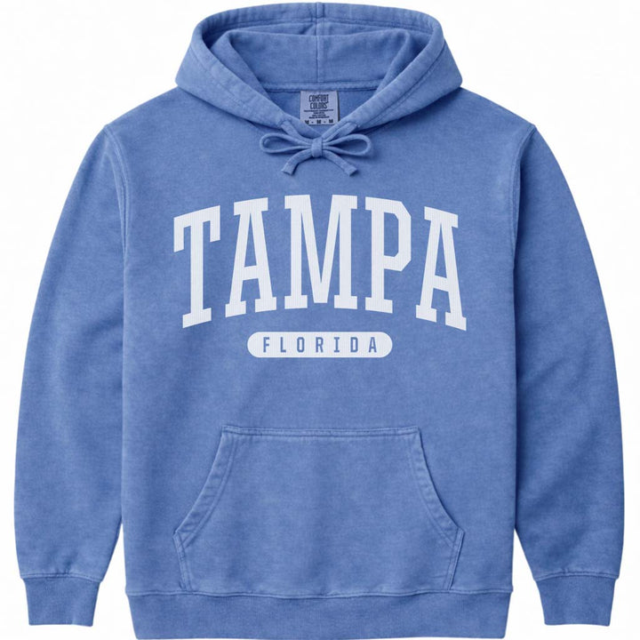 Tampa Florida Hoodie - Flo Blue