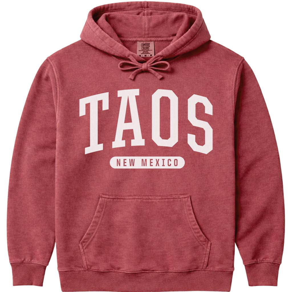 Taos New Mexico Sweatshirt - Crimson