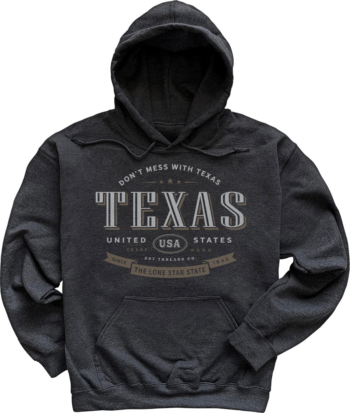 Dark Heather Grey Texas State Hoodie