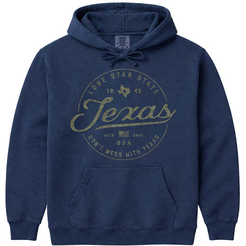Texas Camo Hoodie Sweatshirt