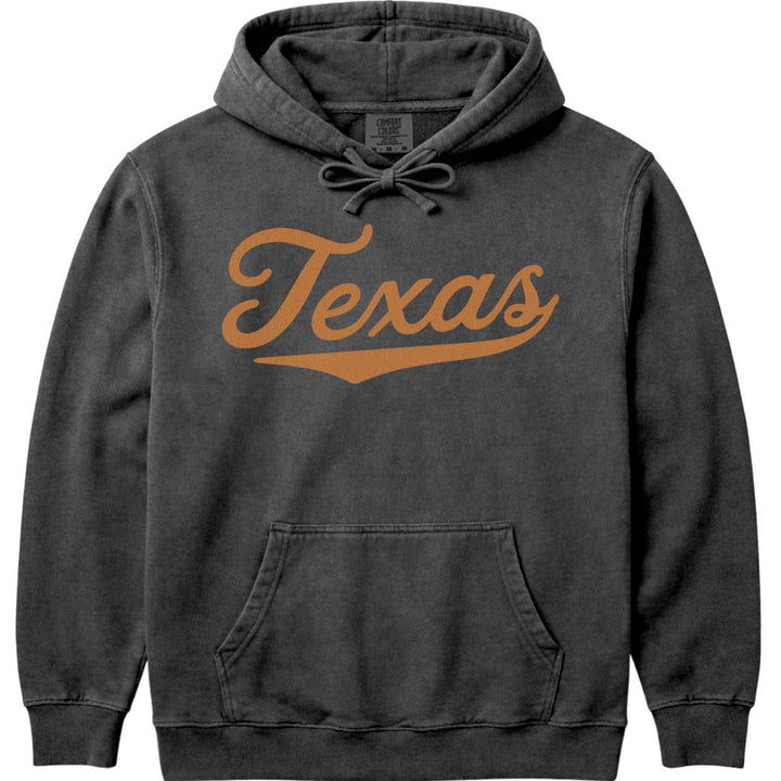 Texas Women's Hoodie Sweatshirt - Pepper