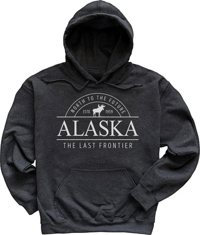 Dark Heather Grey Alaska Souvenir Sweatshirt