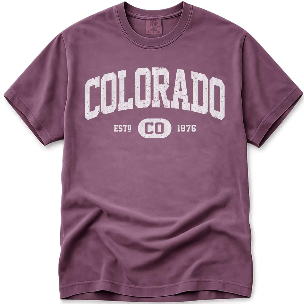 Traditional Classic Colorado TShirt - Berry