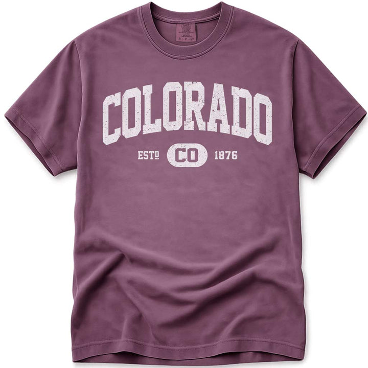 Traditional Classic Colorado TShirt - Berry