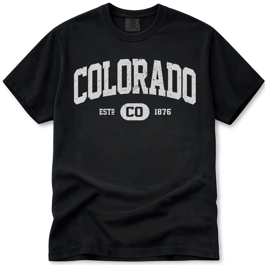 Traditional Classic Colorado TShirt - Black