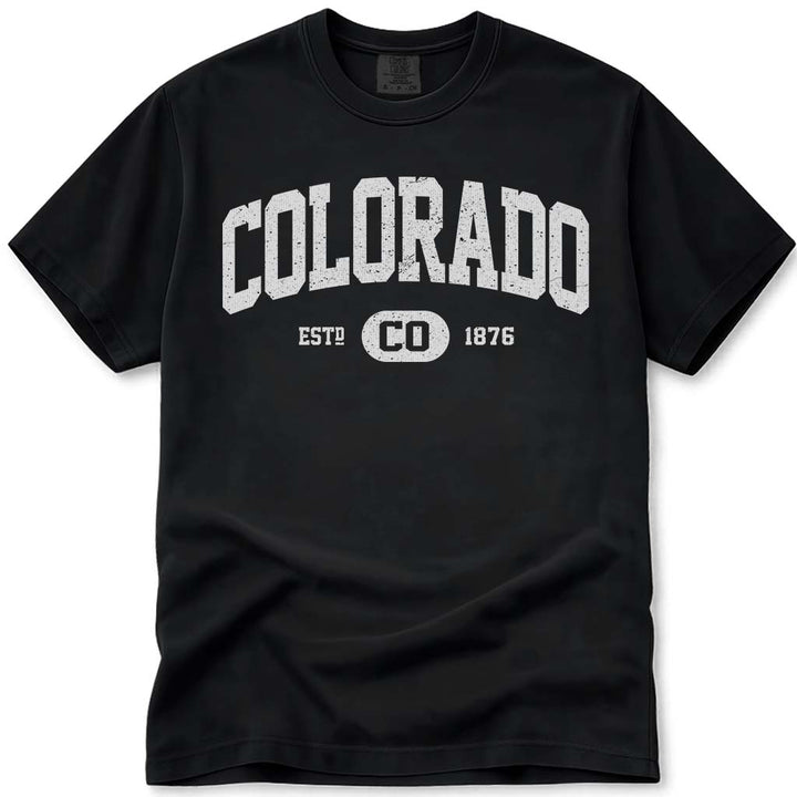 Traditional Classic Colorado TShirt - Black