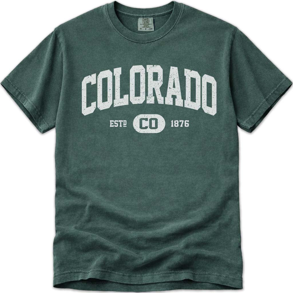 Traditional Classic Colorado TShirt - Blue Spruce