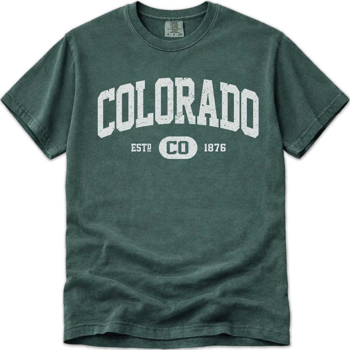 Traditional Classic Colorado TShirt - Blue Spruce