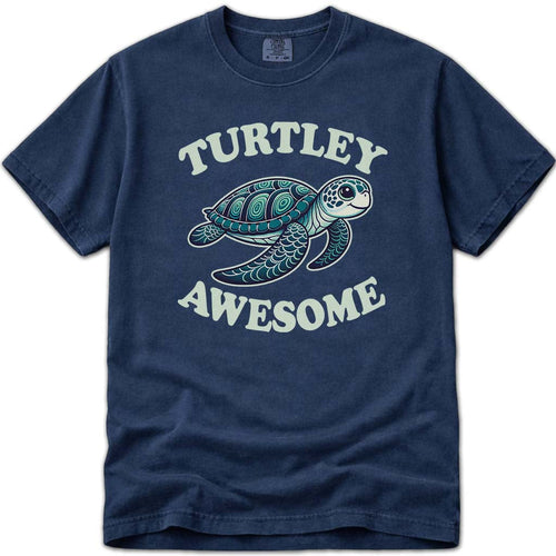 Turtally Awesome Cute Sea Turtle T Shirt