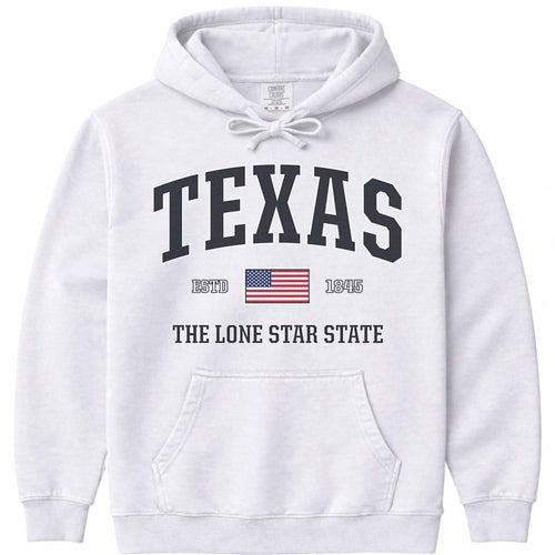USA Flag Texas Hoodie Sweatshirt