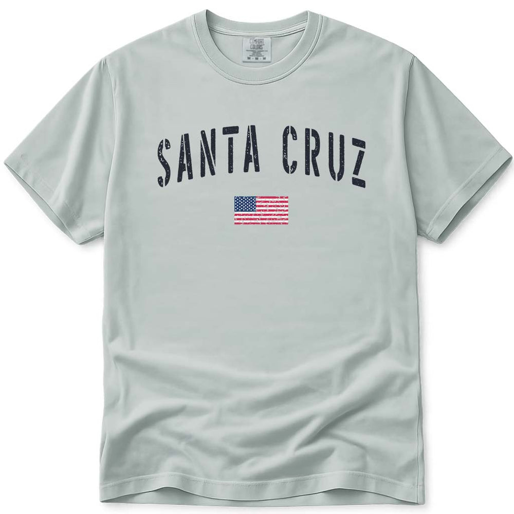 USA Santa Cruz California T Shirt - Bay