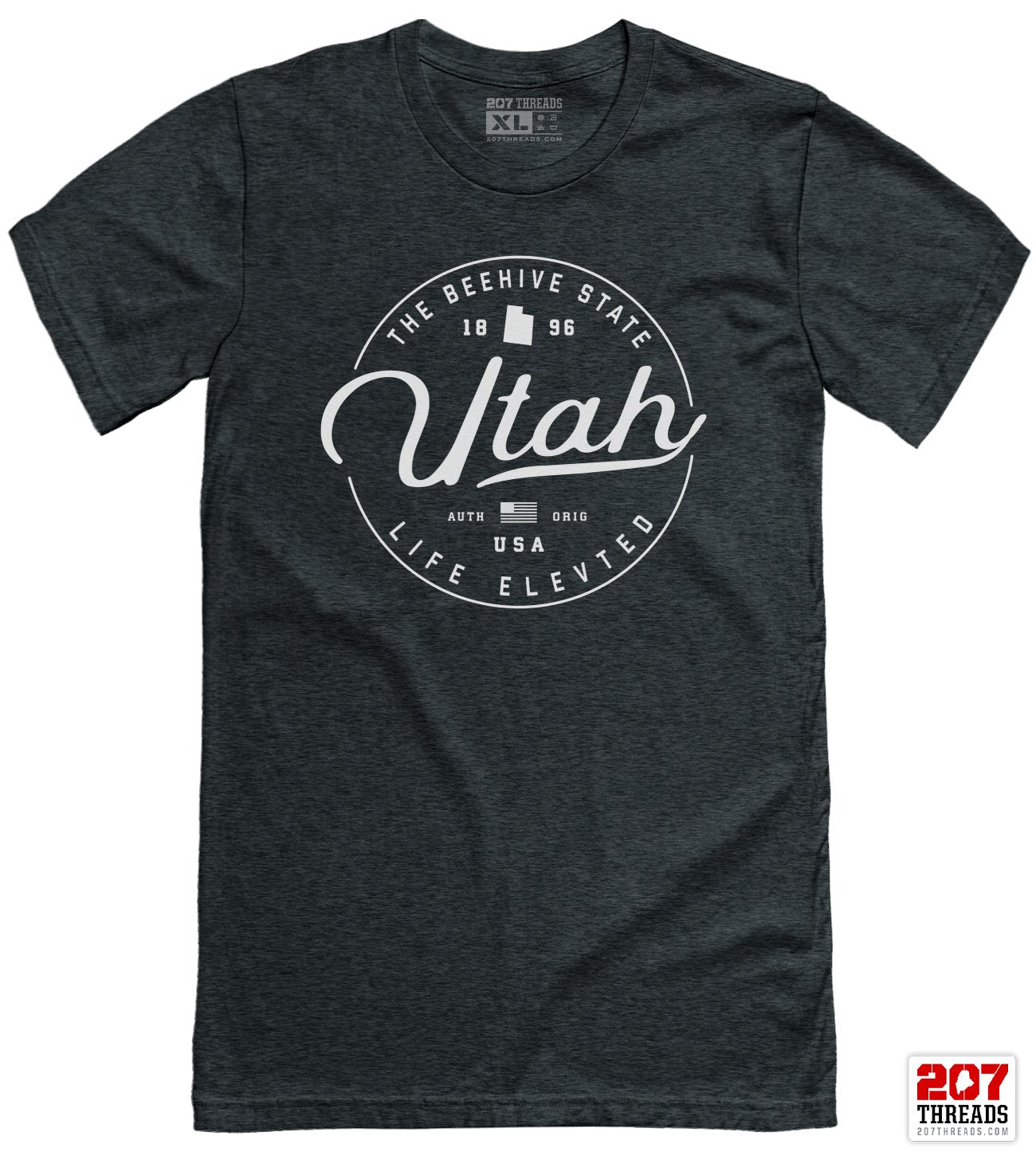 Utah T-Shirt - Utah Vacation Shirt for Women & Men - UT Tee (Unisex)
