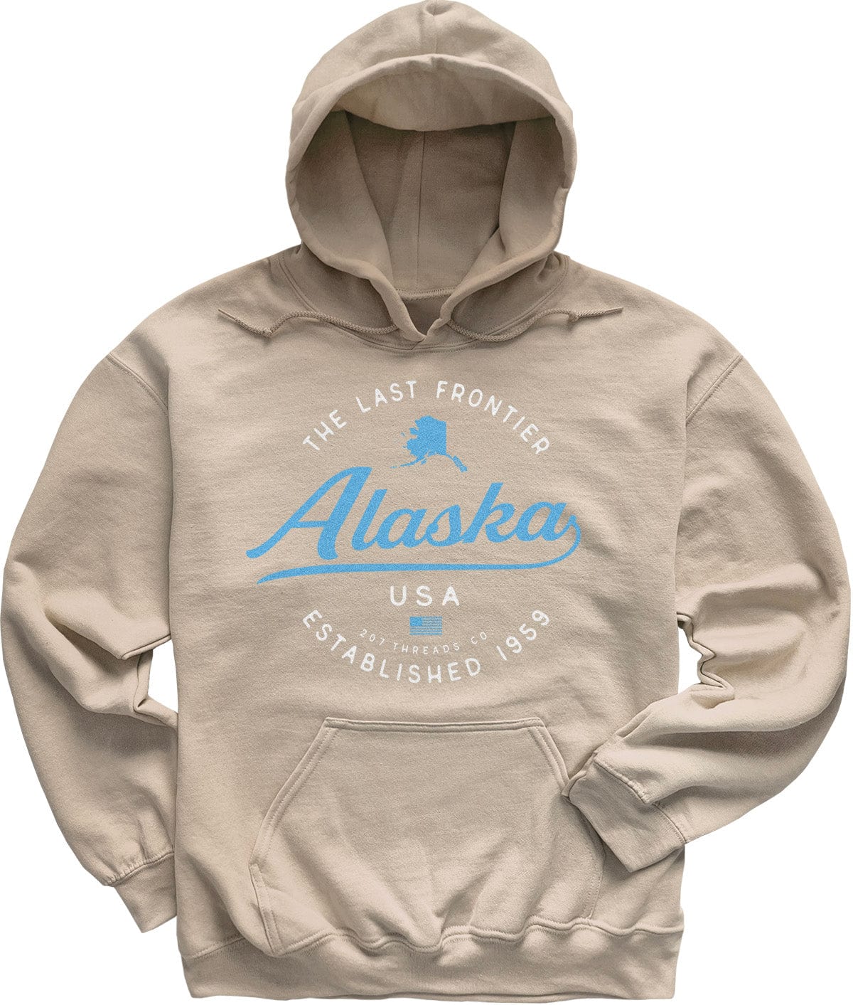 Sand Beige Alaska Cruise Sweatshirt