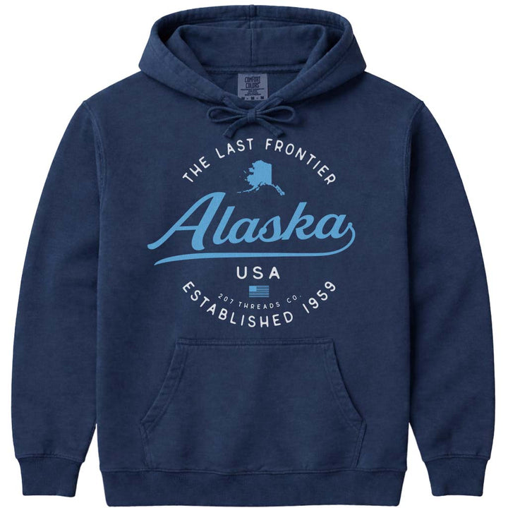 Alaska Cruise Vacation Hoodie Sweatshirt - Navy