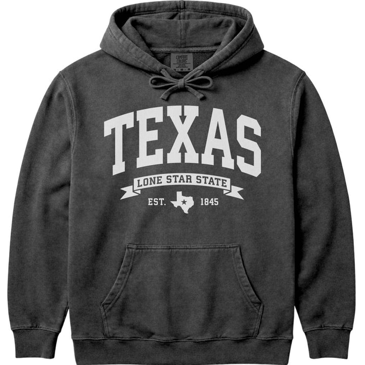 Vacation Texas Hoodie Sweatshirt - Pepper