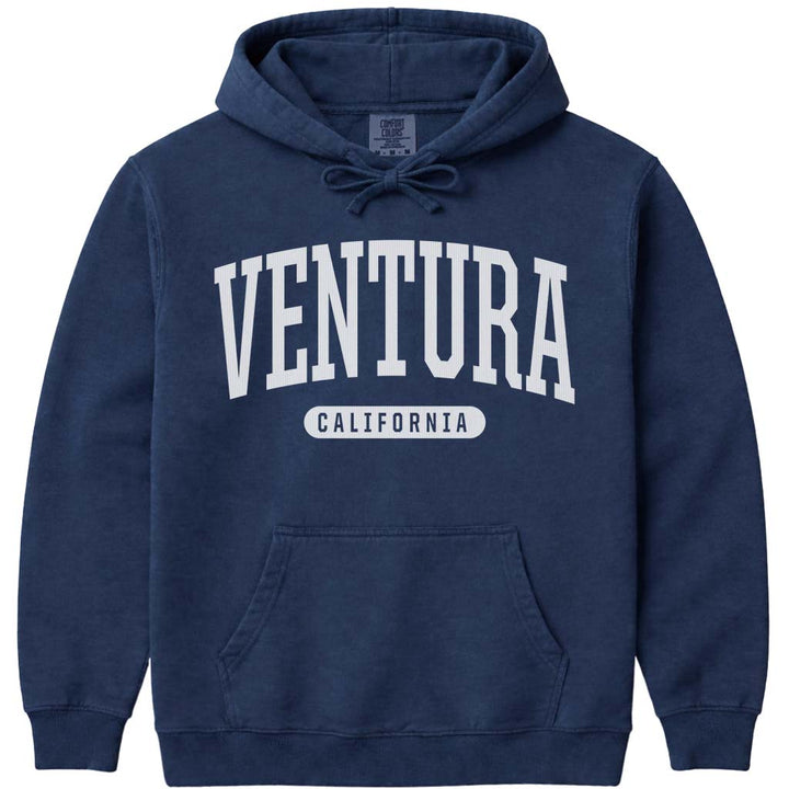 Ventura California Hooded Sweatshirt - Navy