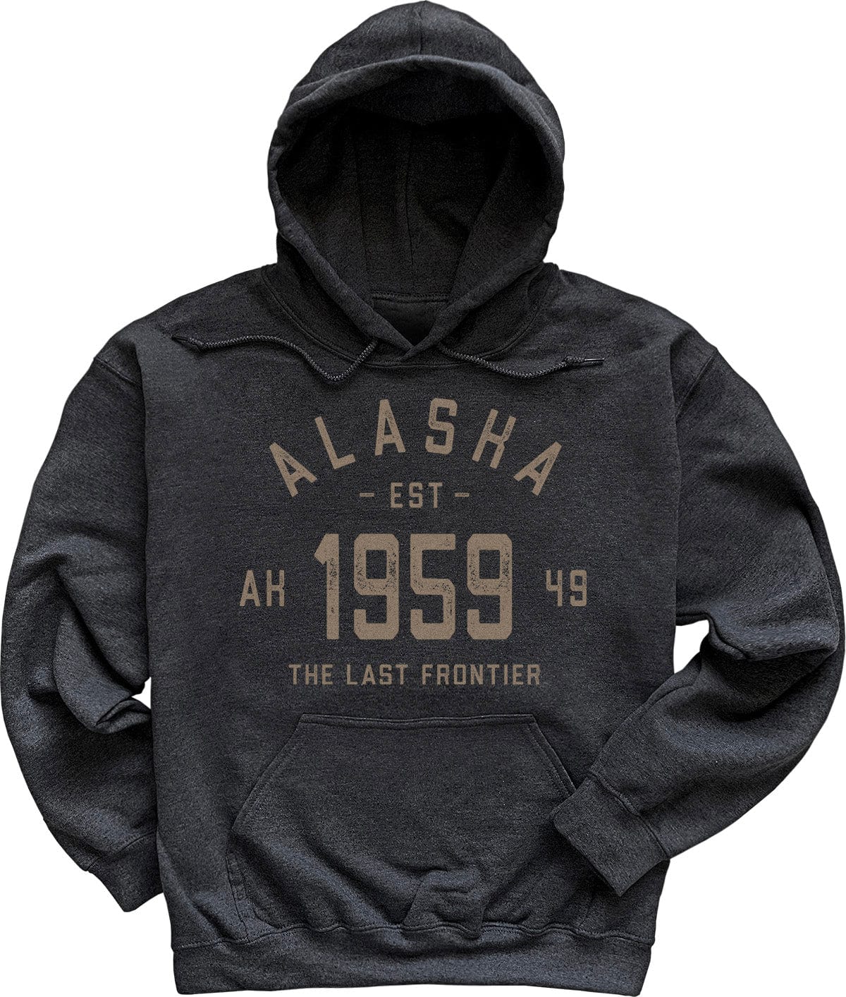 Dark Heather Grey Vintage Alaska Sweatshirt