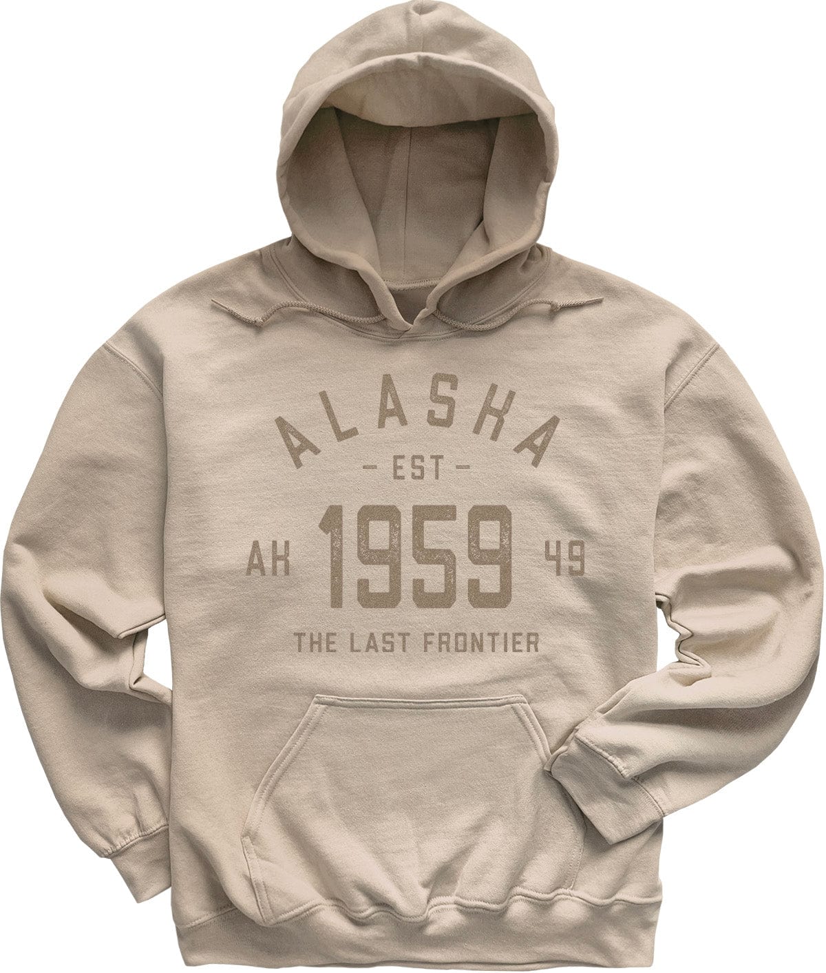 Sand Beige Vintage Alaska Sweatshirt