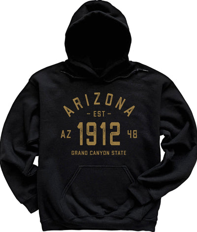 Black Vintage Arizona Sweatshirt