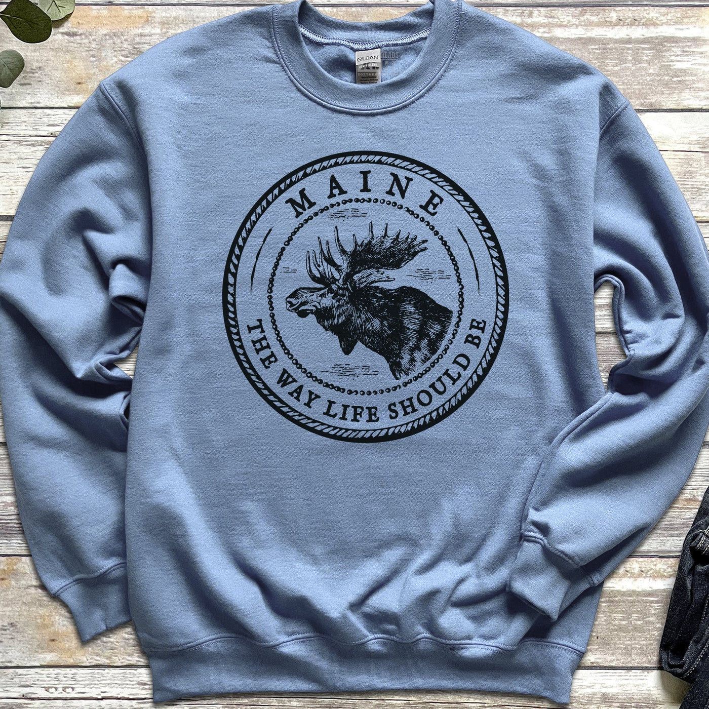 Vintage Maine Moose Sweatshirt