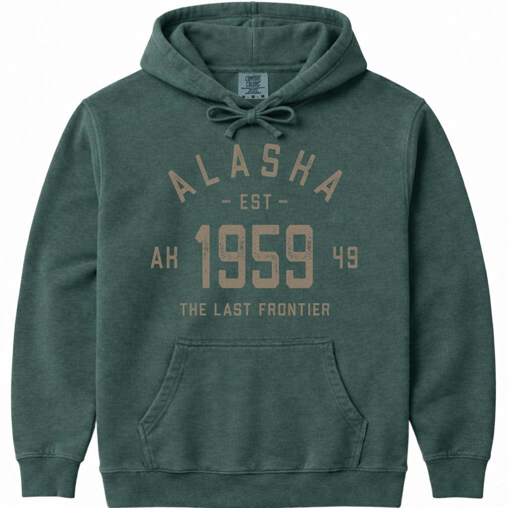 Vintage Alaska Sweatshirt - Blue Spruce