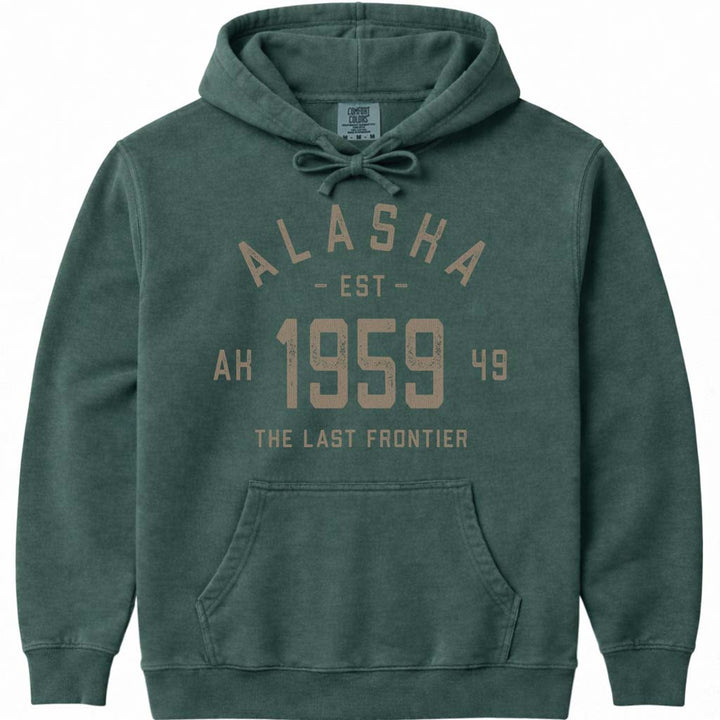 Vintage Alaska Sweatshirt - Blue Spruce