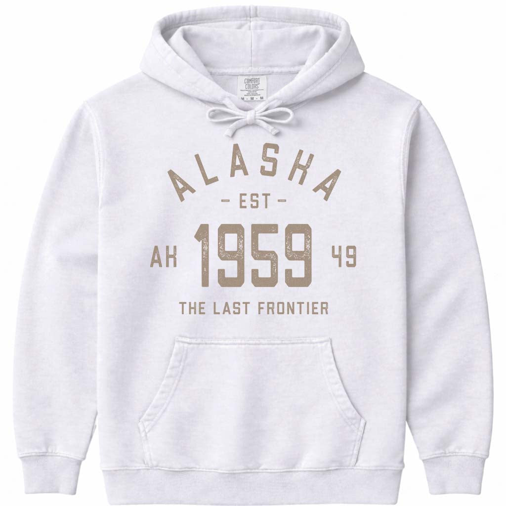 Vintage Alaska Sweatshirt - White