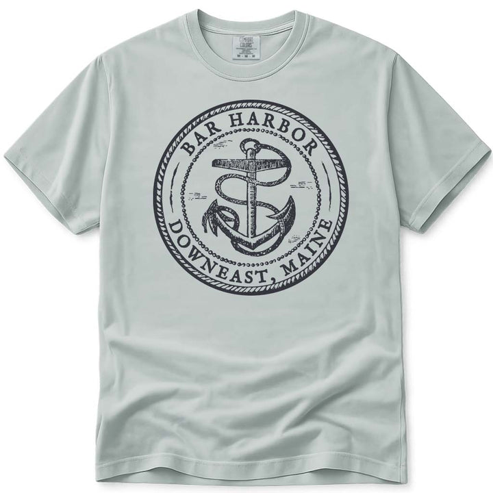 Vintage Antique Anchor Bar Harbor Maine T Shirt - Bay