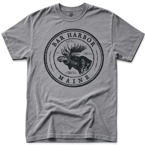 Vintage Bar Harbor Moose T Shirt
