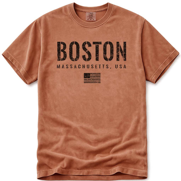 Vintage Boston MA T Shirt - Yam