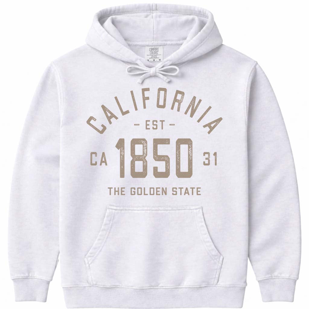 Vintage California Hoodie - White