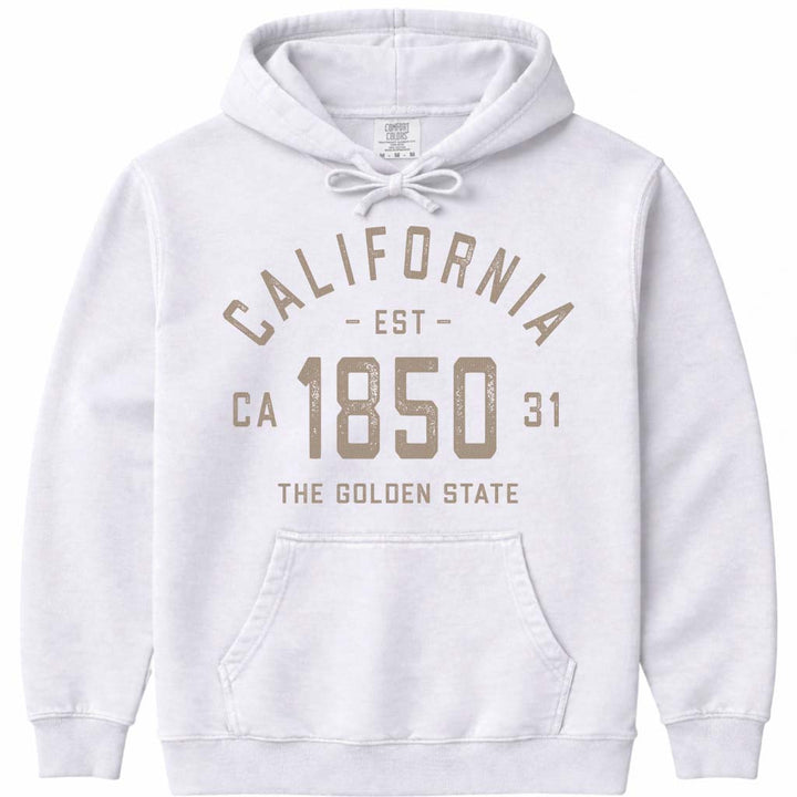 Vintage California Hoodie - White