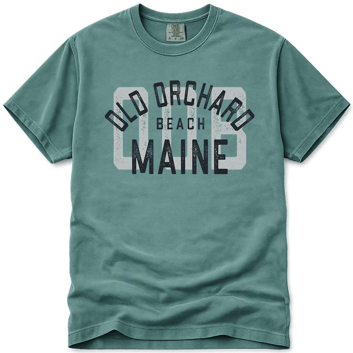 Vintage Maine OOB Retro Old Orchard Beach T Shirt - Light Green