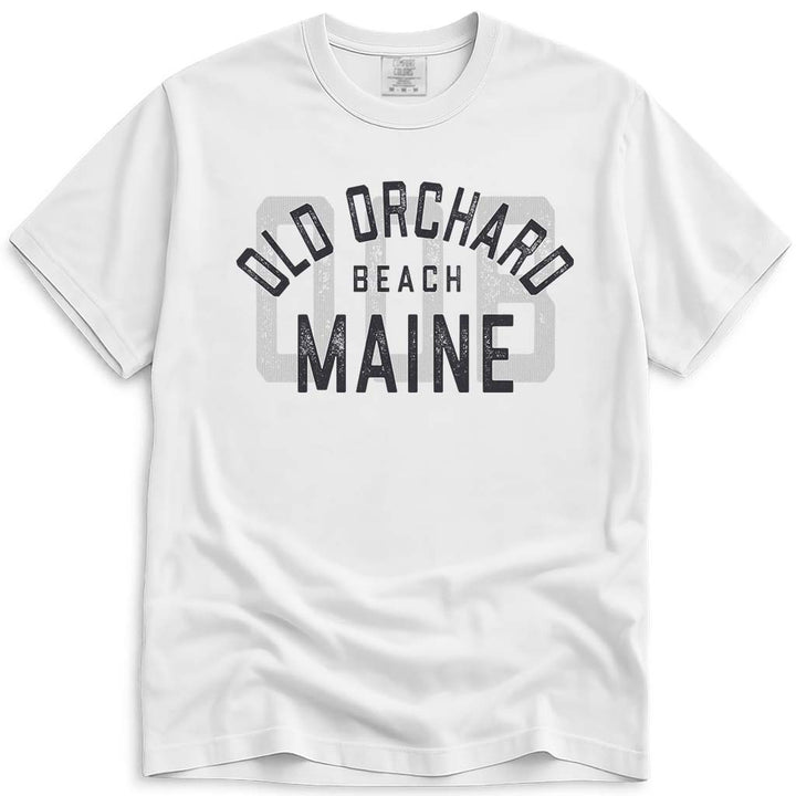 Vintage Maine OOB Retro Old Orchard Beach T Shirt - White